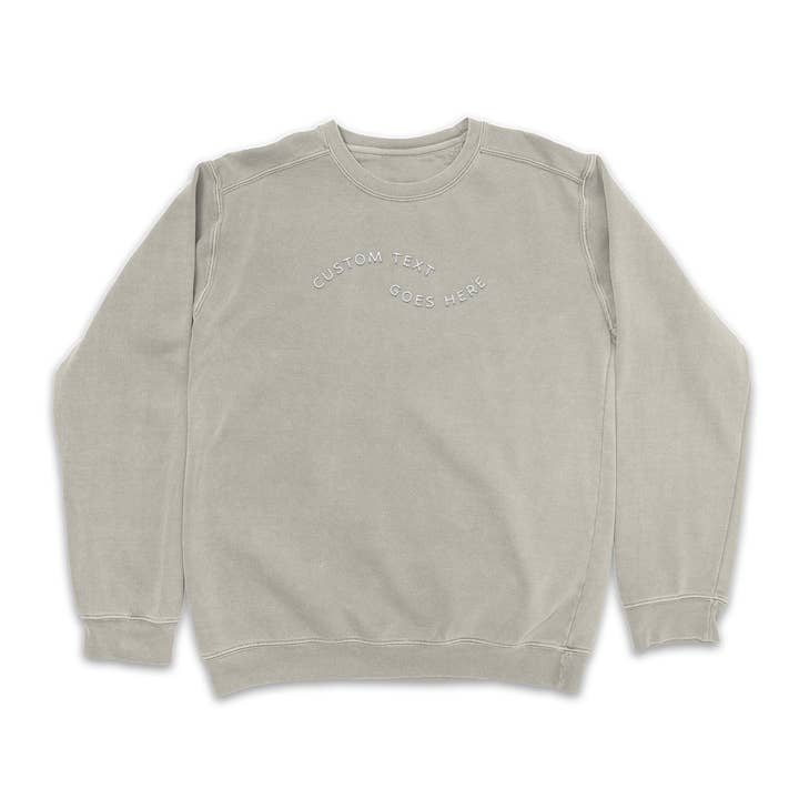 Island View Outfitters - Wholesale Sweatshirt - Unisex - *CUSTOM* Sunday Morning Embroidered Crew4
