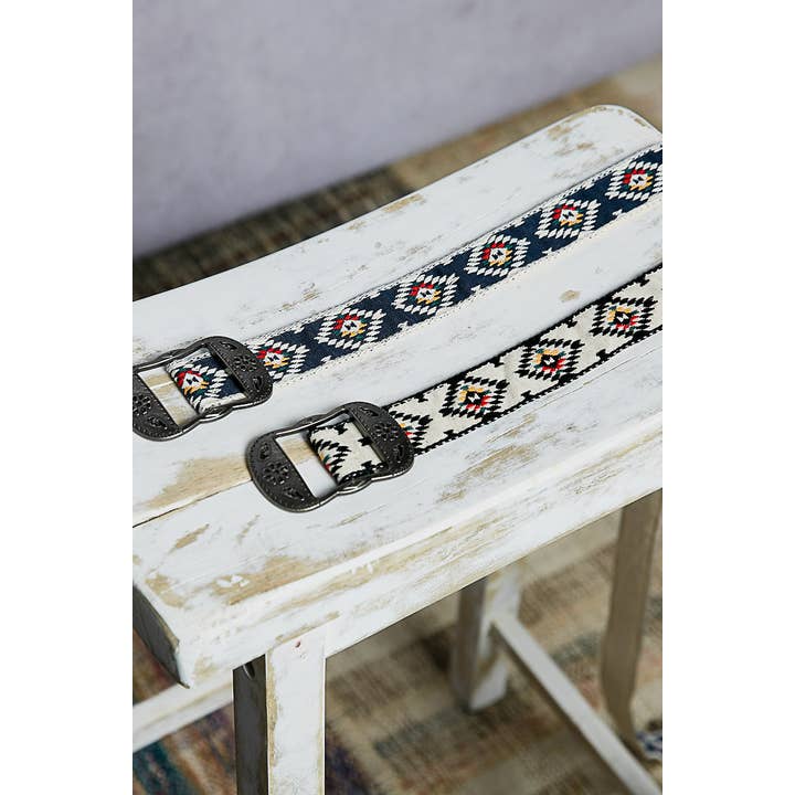 Pol Clothing - Wholesale Belt - Women's - Boho Metal Silver Buckle Belt 1