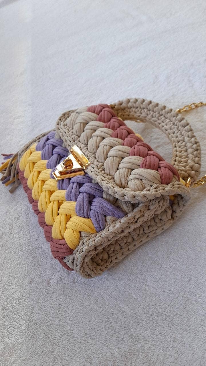 CHQEL – wholesale Clutch bag – women's – CHQEL Evening Clutch Bag for Women, Handmade Crochet Purse 1