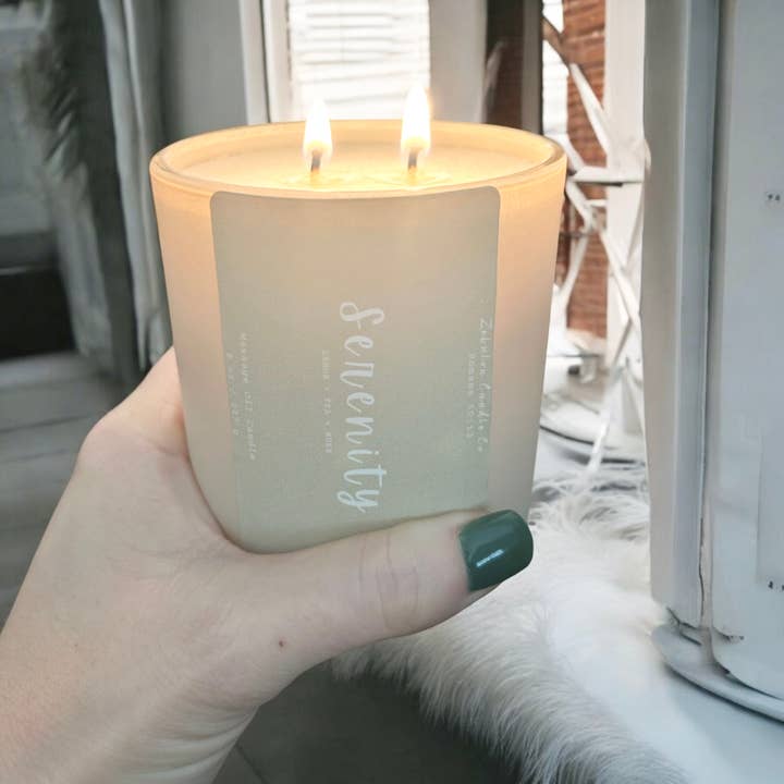 Redeemed Home & Candle – Großhandel Kerze im Glas / gefüllte Kerze – Massageöl 9 Unzen Kokosnuss-Soja-Duftkerze1