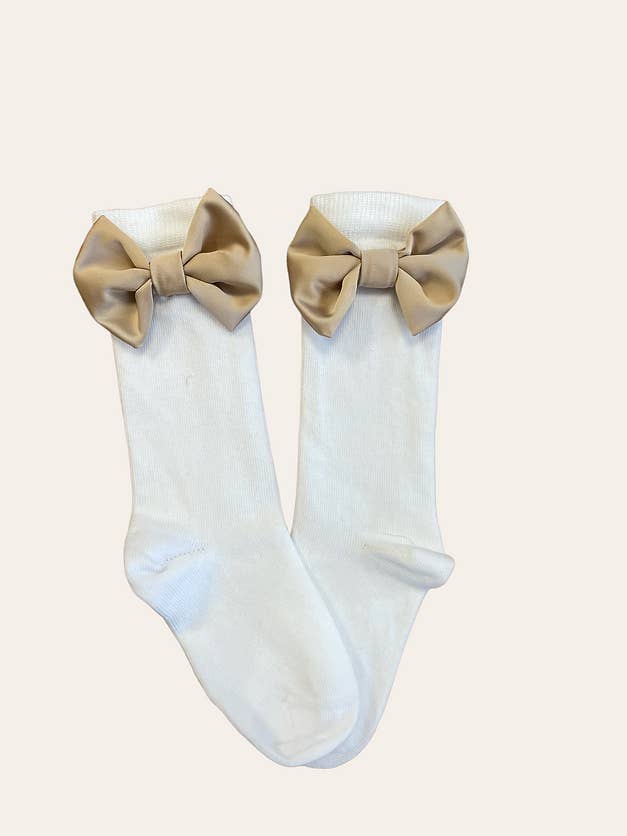 High Ribbon Silk Sock for wholesale by La Boutique dei Bambini