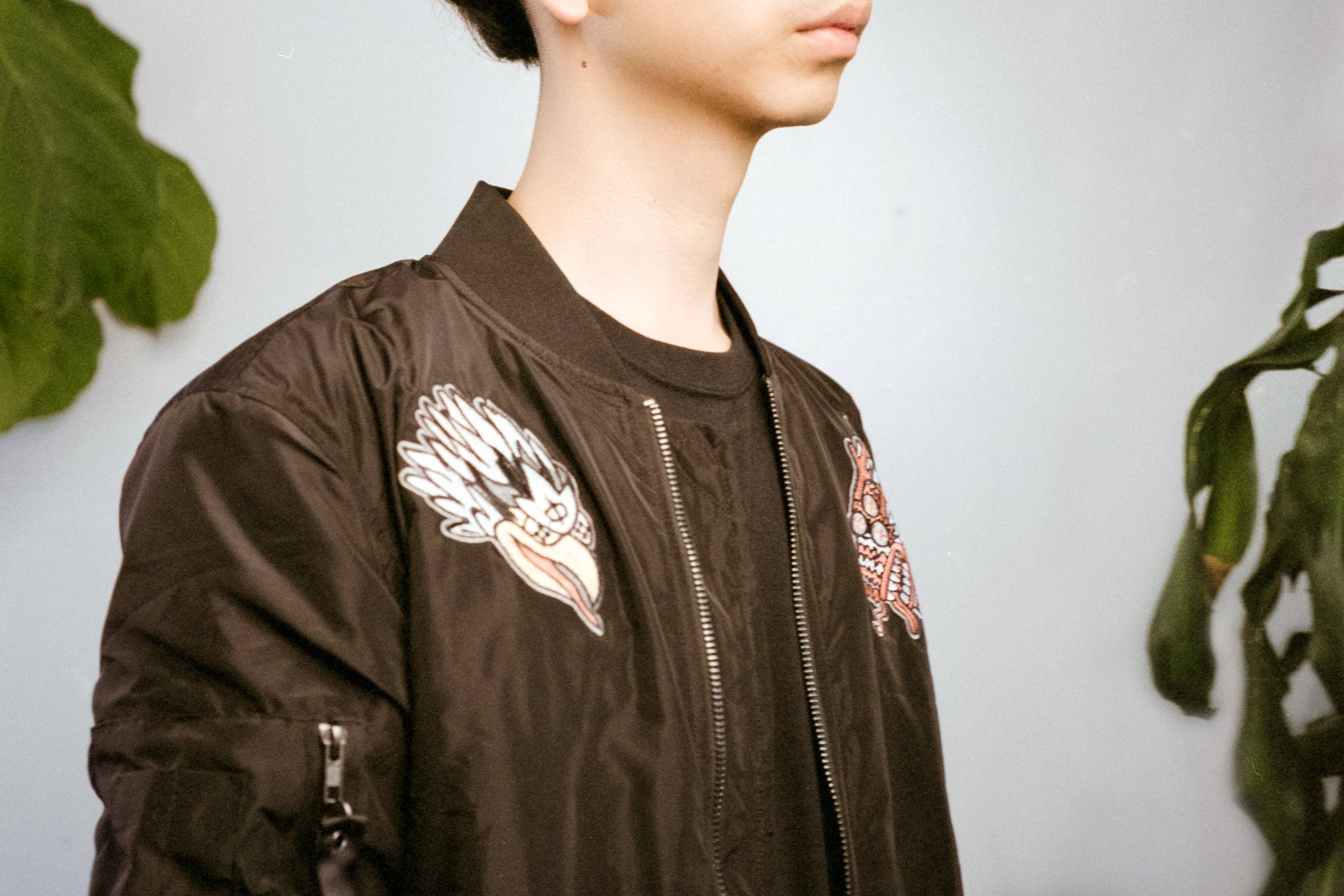 1% Talent - Wholesale Bomber Jacket - Women's - 1%talent Dragon + Eagle Bomber Jacket4