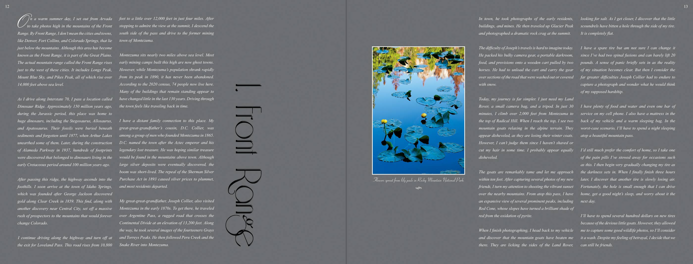 Collier Publishing LLC - Wholesale Nature & Outdoors - Colorado (A Large Coffee-Table Book 14" x 11", Autographed)6