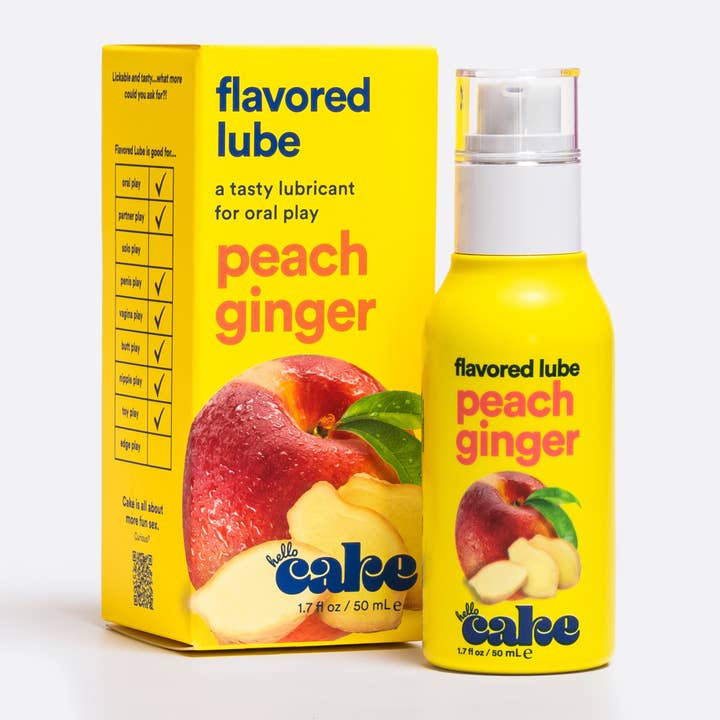 Pfirsich-Ingwer-Gleitmittel für den Großhandel von Hello Cake