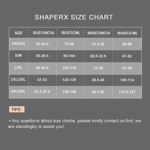 SHAPERX - Wholesale Shapewear - Women's - SHAPERX Women's Bodysuit Tummy Control Shapewear Open Bust Thigh Slimmer Seamless Body Shaper