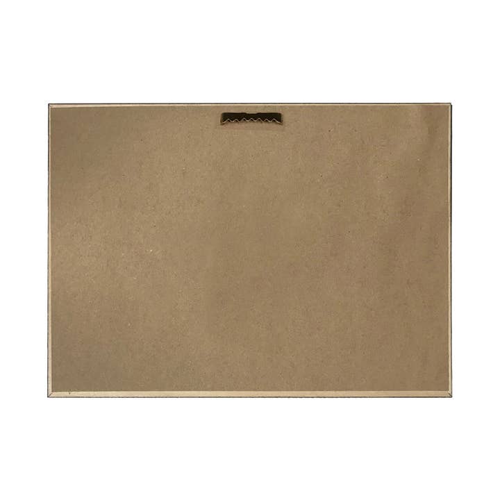 Madison Bay Co. - Historical Home Decor Reproductions – Großhandel Kunstdruck – Gerahmte Papierschnitt-Silhouette von Mädchen mit Rehkitz, 20,3 x 25,4 cm
