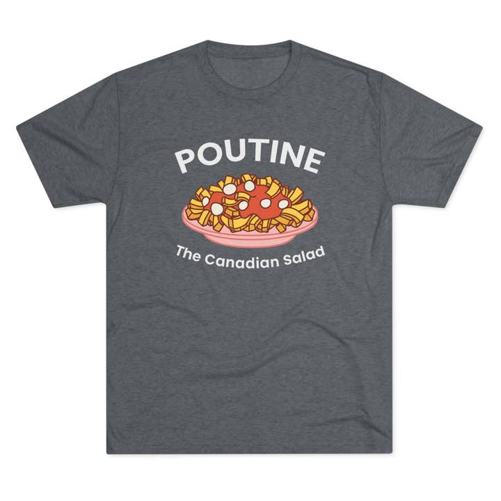 Poutine, Canadian Salad / T-Shirt for wholesale by SUM SHIRTS