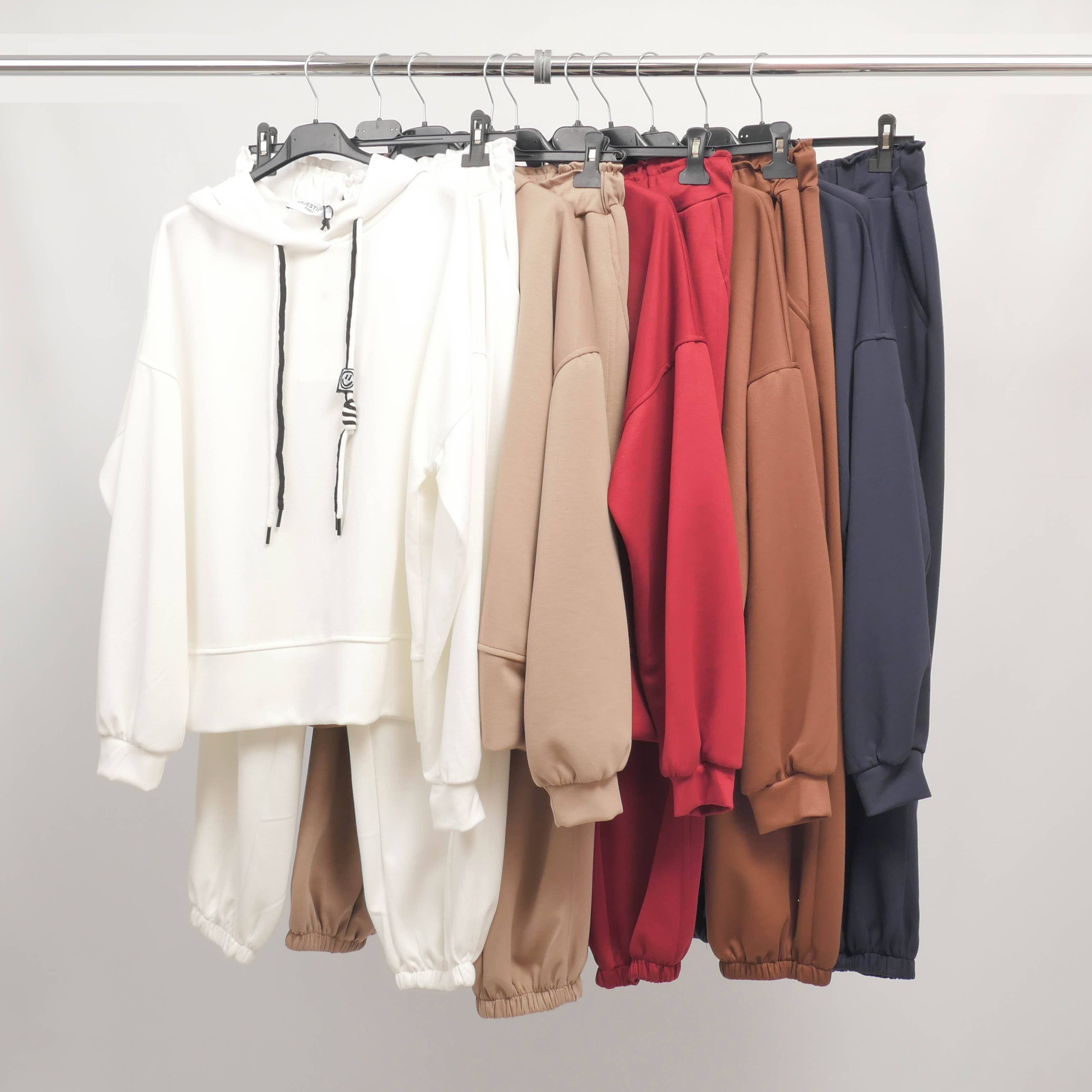 Cecile Wang - Wholesale Lounge Set - Women's - Hoodie and jogger set MJ842183