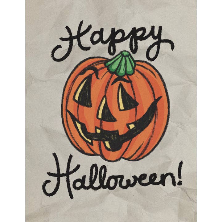 Halloween Vintage Inspired Illustrated Greeting Cards for wholesale by To Draw Attention