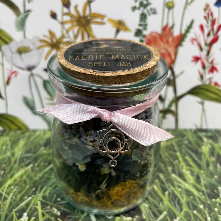 Vampire Unicorns - Wholesale Spiritual Stone/Crystal - Spell Jars / Anxiety Bewitch Bliss Empower Faerie Guardian4