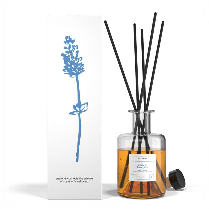 Cornish Lavender Essential Oil Reed Diffuser for wholesale by Anatome