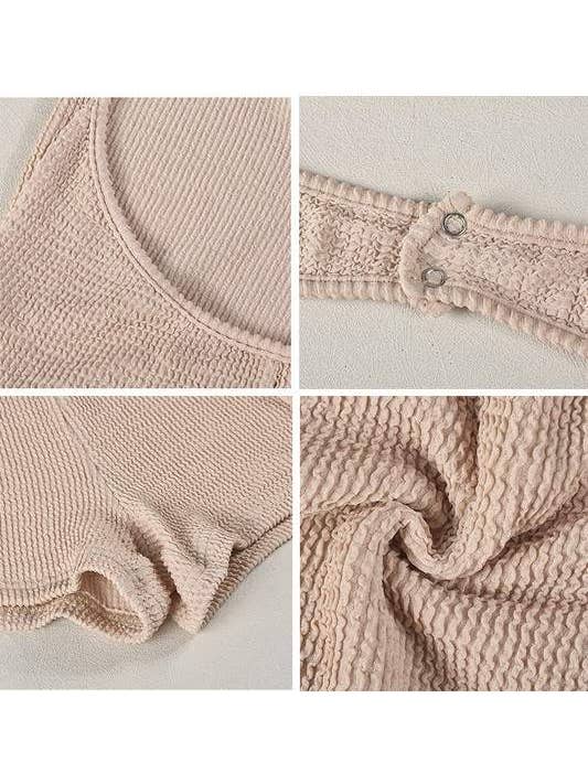 KHKAI sleeveless halter rompers for wholesale on Faire5