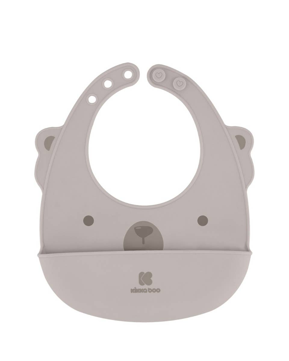 Kika Group Ltd. – wholesale Haklapp - Baby – Silikonhaklapp med stor smulfångare0