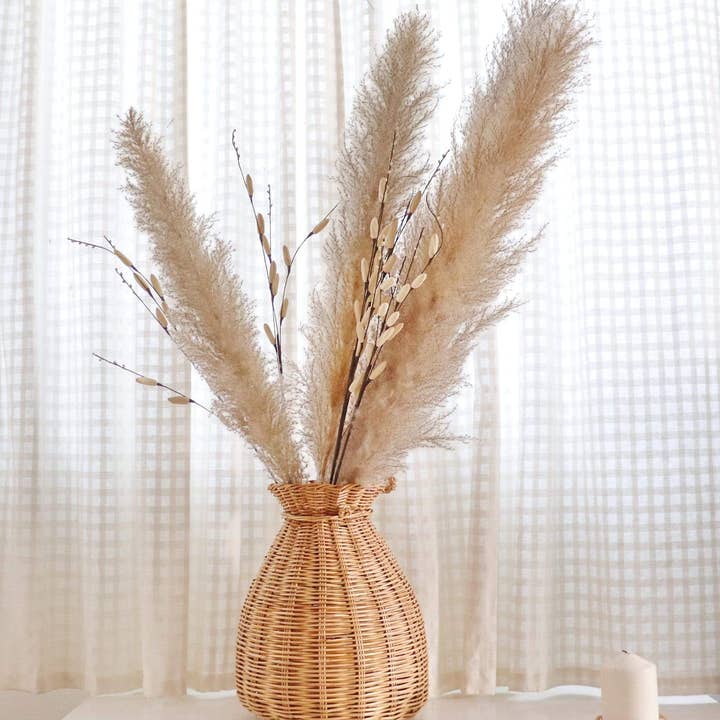 Thaihomeshop - Wholesale Vase - ARUDEE - Rattan Handwoven Vase