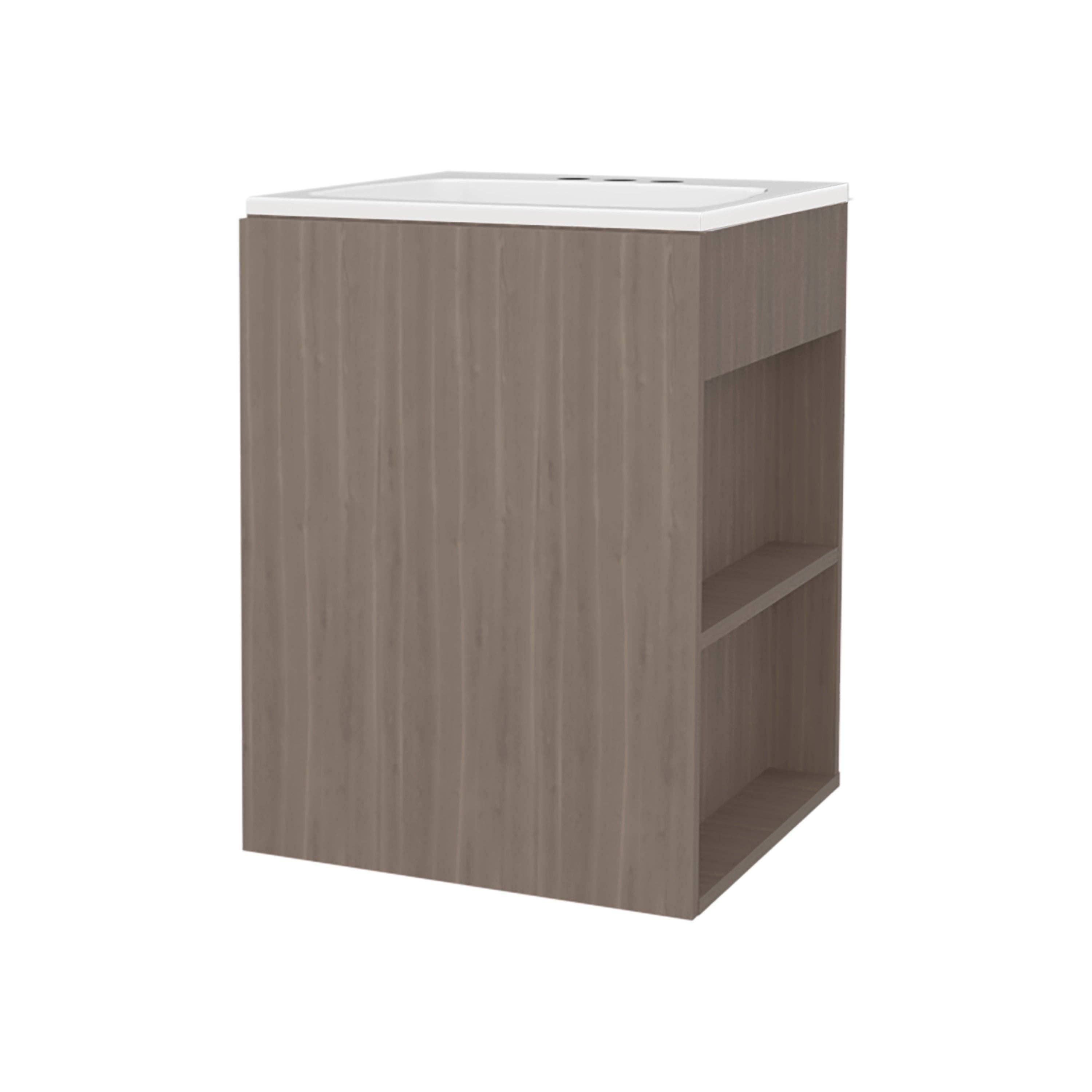 Depot E-Shop - Wholesale Cabinet - Froid Bathroom Vanity, 1 Door, 2 Shelves8