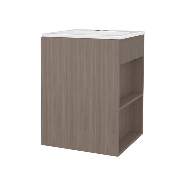 Depot E-Shop - Wholesale Cabinet - Froid Bathroom Vanity, 1 Door, 2 Shelves8