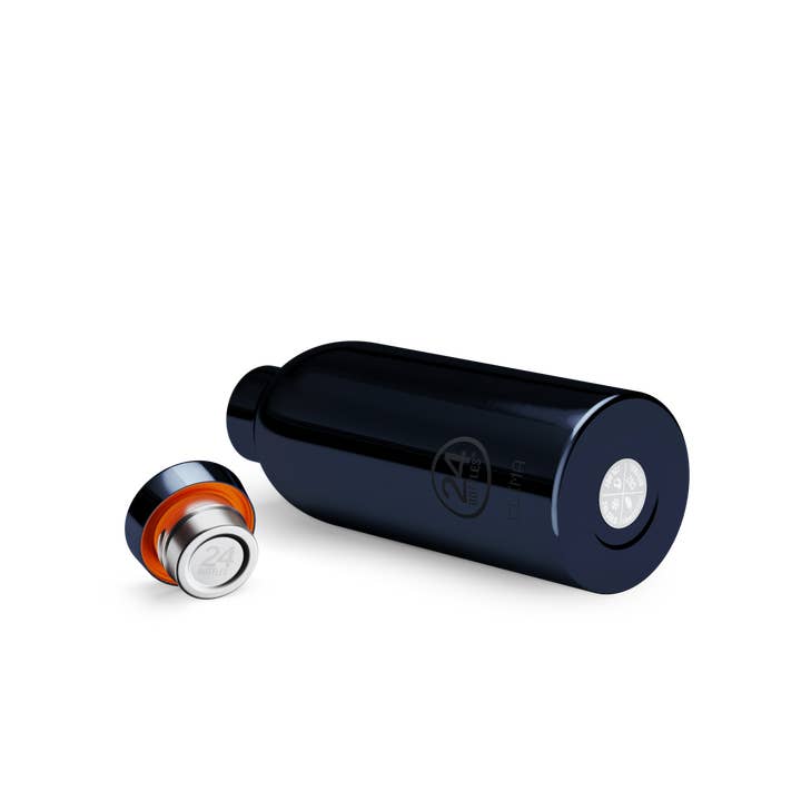 24Bottles - Wholesale Water Bottle - Clima Bottle | Black Radiance - 500 ml2