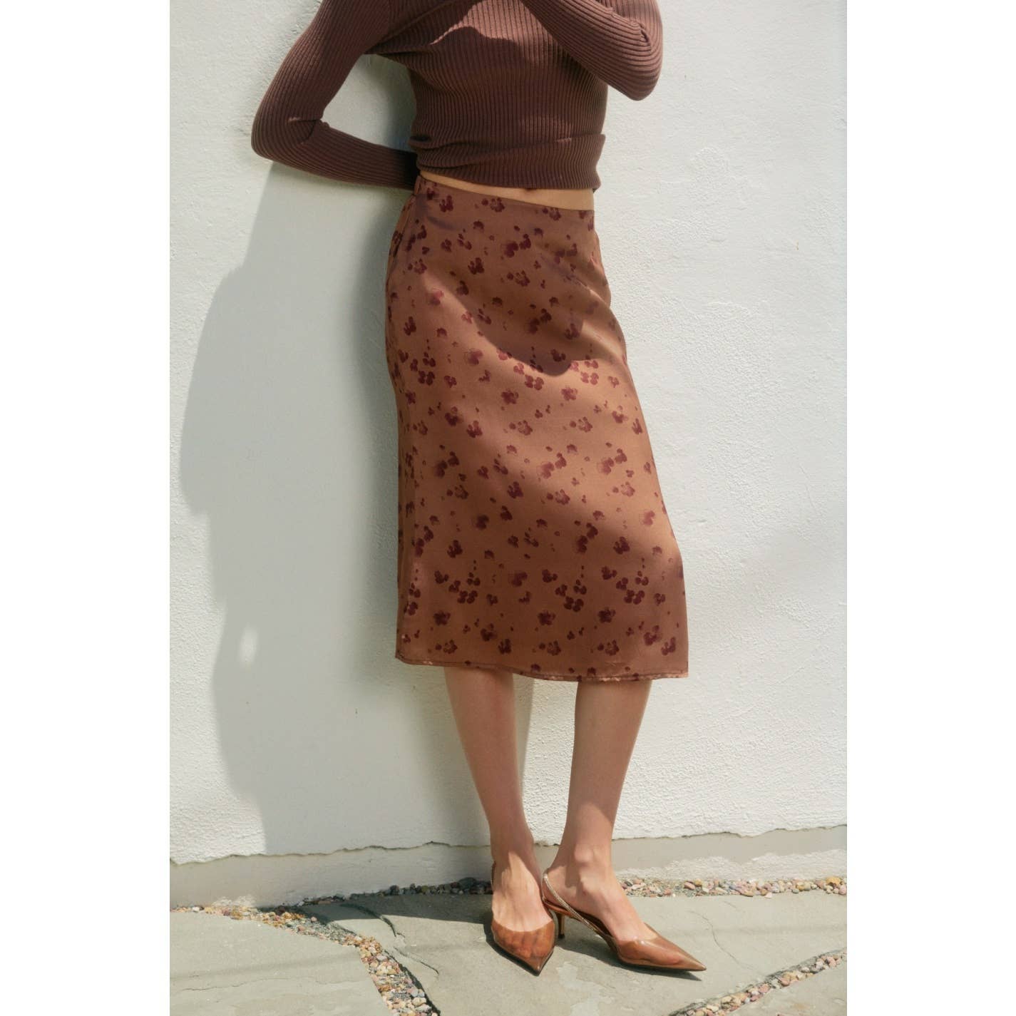 Dress Forum - Vendita all'ingrosso Gonna - Donna - Gonna longuette a trapezio con ghepardo al sole1