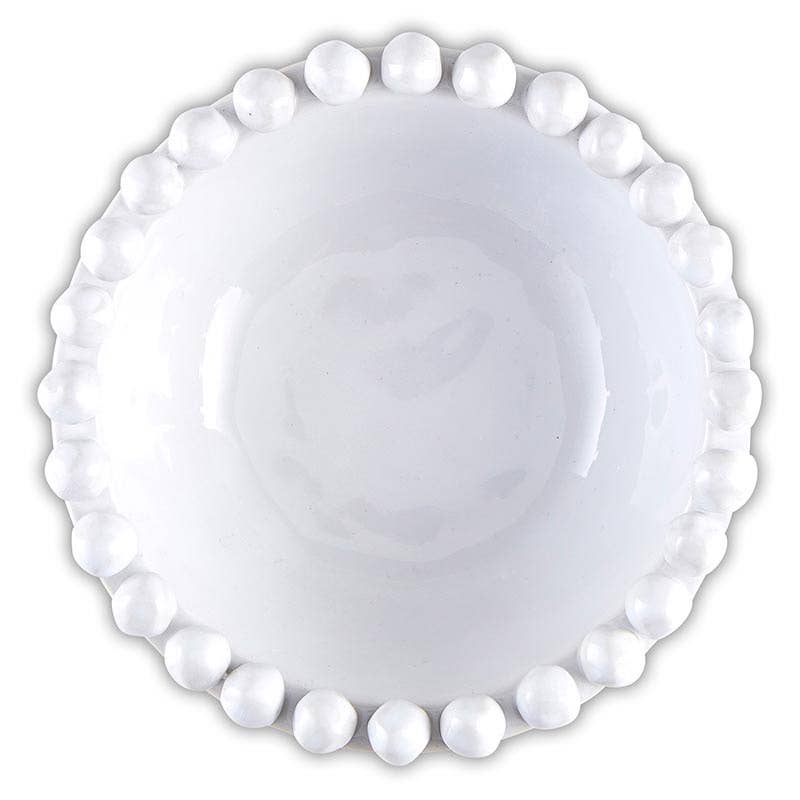 Santa Barbara Design Studio by Creative Brands - Wholesale Bowl - Ceramic Beaded Bowl - White1