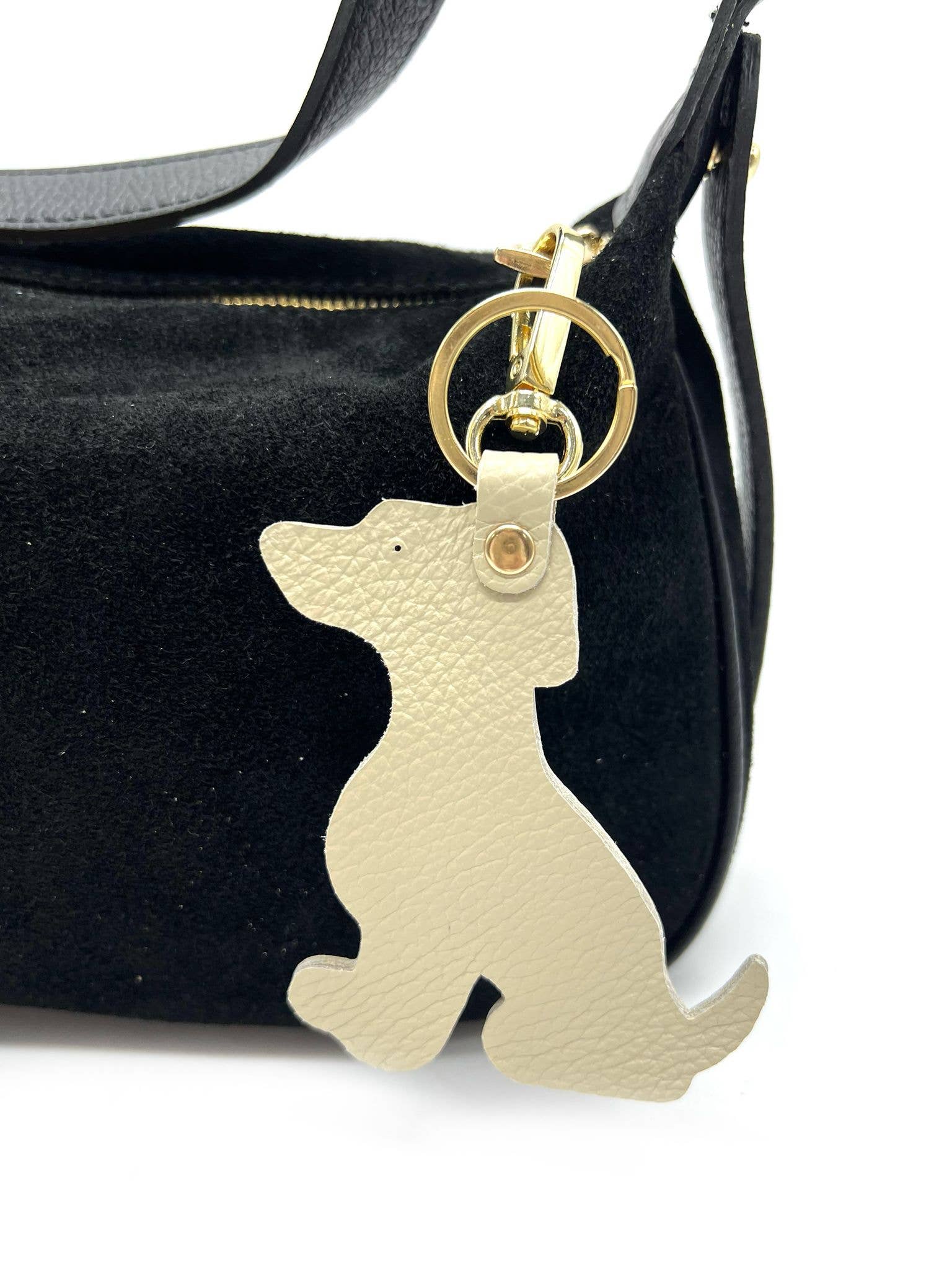 LINETA – wholesale Nyckelringar - Dam – PTC-1 Nyckelring i syntetläder med hundmotiv3