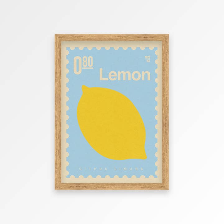 Proper Good - Wholesale Art Print - Lemon Print