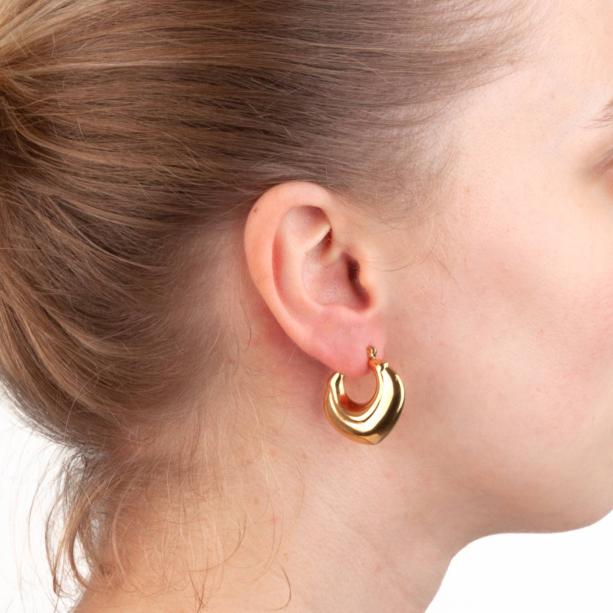 Shebiju - Wholesale Hoop Earrings - Steel Ring GKE2308251241