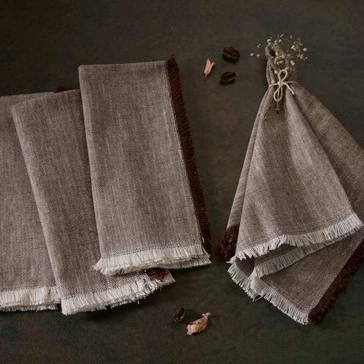Soft Chambray Dinner Napkins - 18" x 18" Set of 4. and other Purchase Wholesale 100 linen napkins. Free Returns & Net 60 Terms on Faire trending on Faire.