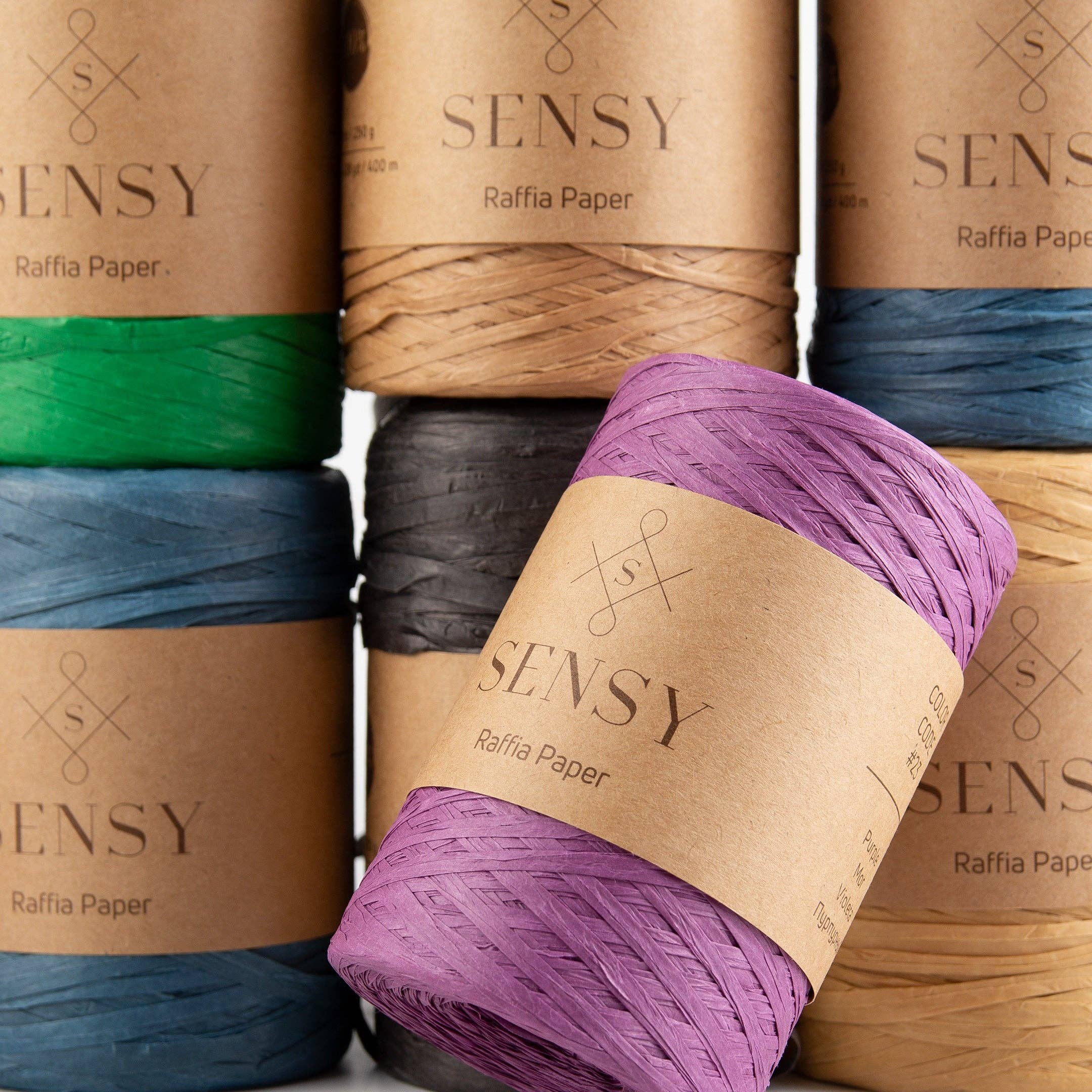 Sensy – wholesale Band – Sensy Premium 438 yards %100 pappersraffia8
