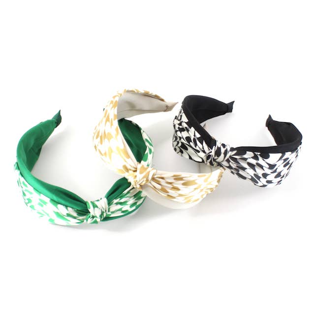 HR23036 Ripple Knotted Headband for wholesale by Pretty Persuasions