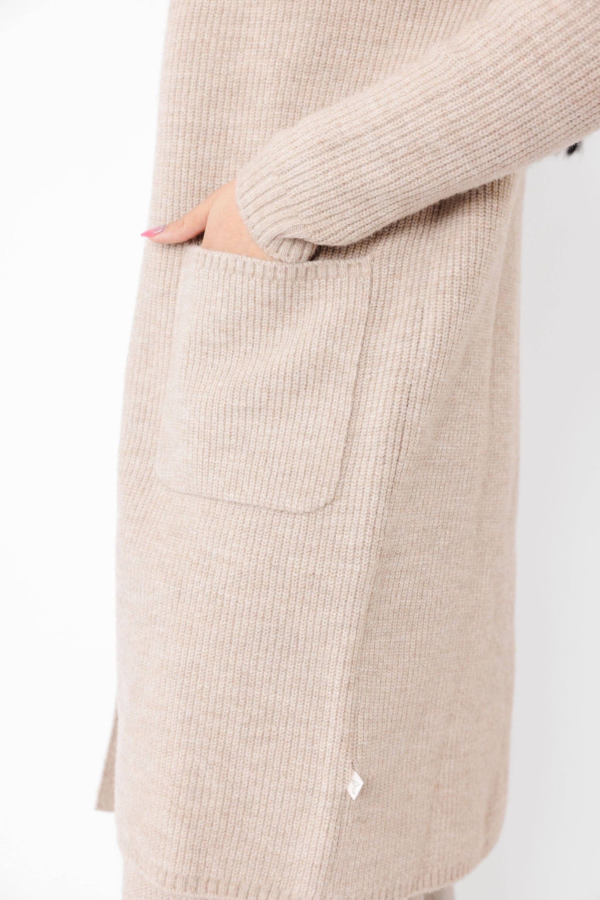 Copper Pearl - Wholesale Cardigan - Women's - Women's Luxe Cardigan - Oatmeal4