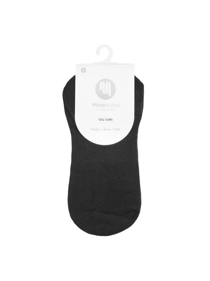 MoveActive - Wholesale Socks – Women's - Classic Low Rise Grip Socks - Classic Black3