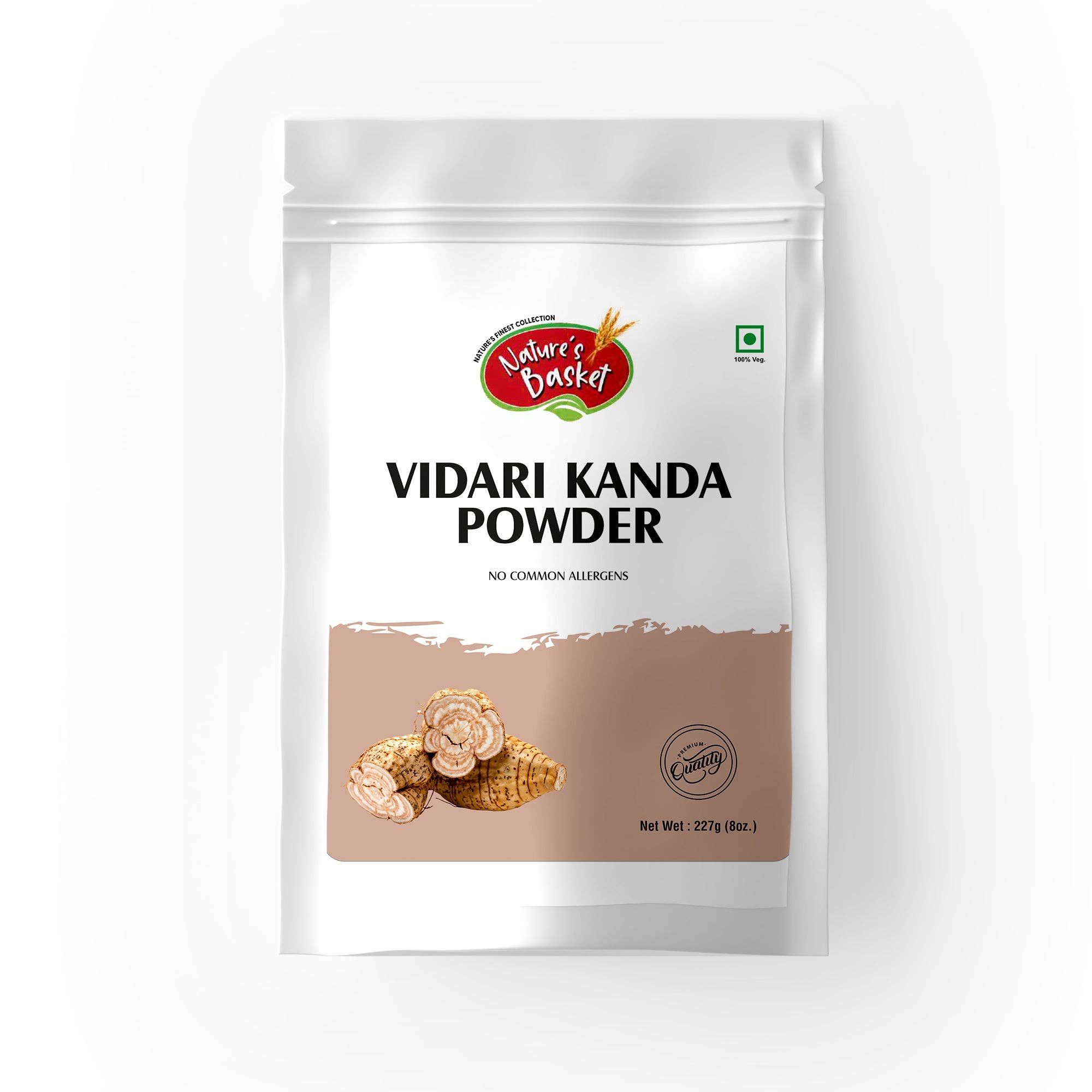 Natures Basket – Großhandel Nahrungsergänzungsmittel/Vitamin zum Einnehmen – Vidari Kanda (Pueraria tuberosa) Pulver – 227 g