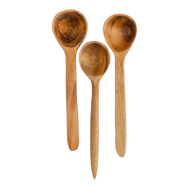 Carved Spoons Set of 3 and other Purchase Wholesale salt spring market. Free Returns & Net 60 Terms on Faire trending on Faire.