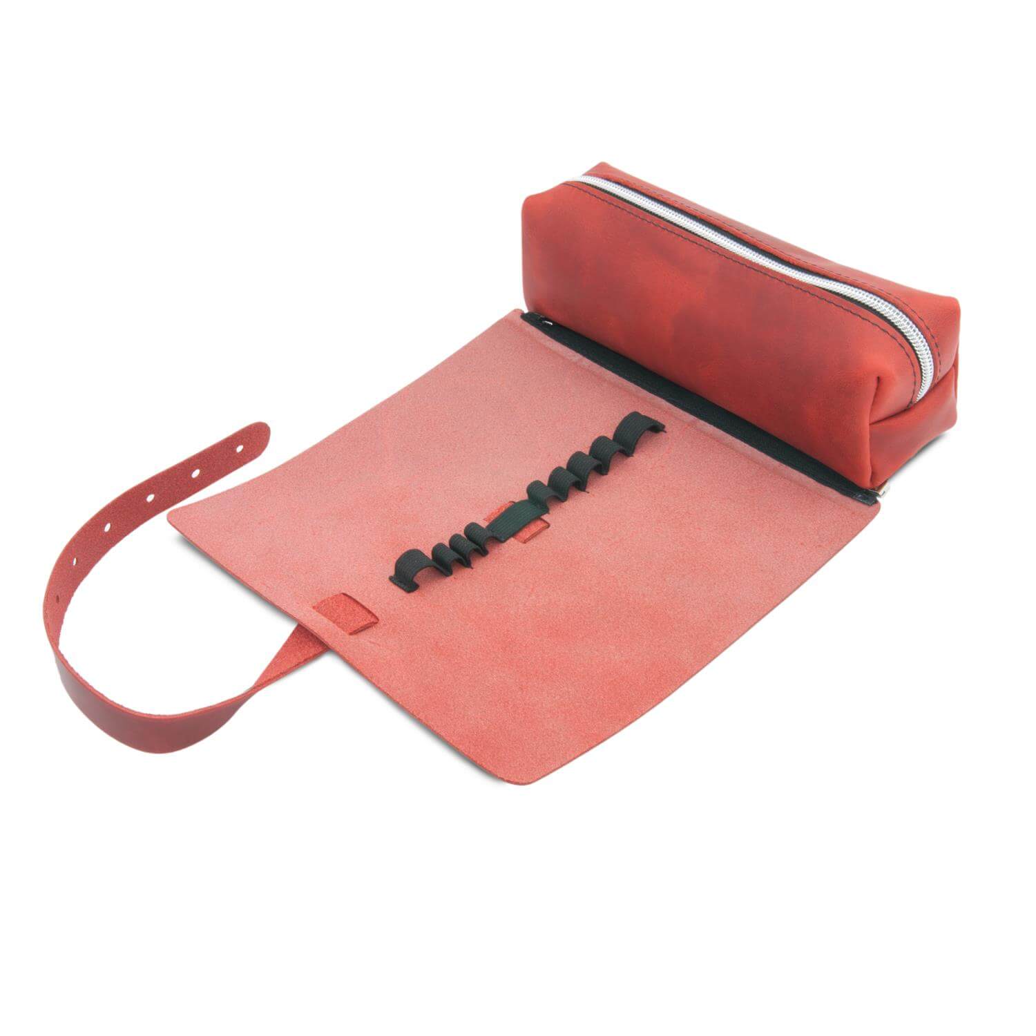 Thielemann Leather Manufacturer – wholesale Pencil case/pouch – THEWO | “Tamea” 3 in 1 wrap pencil case11