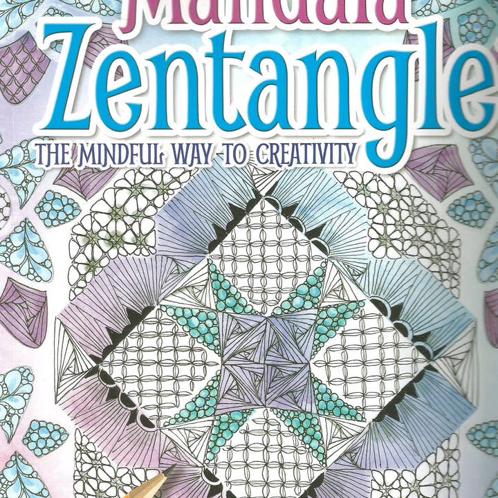 Boon Books - Wholesale Coloring & Activity Book - Adult - Mandala Zentangle: Mindful Creativity by Jane Marbaix