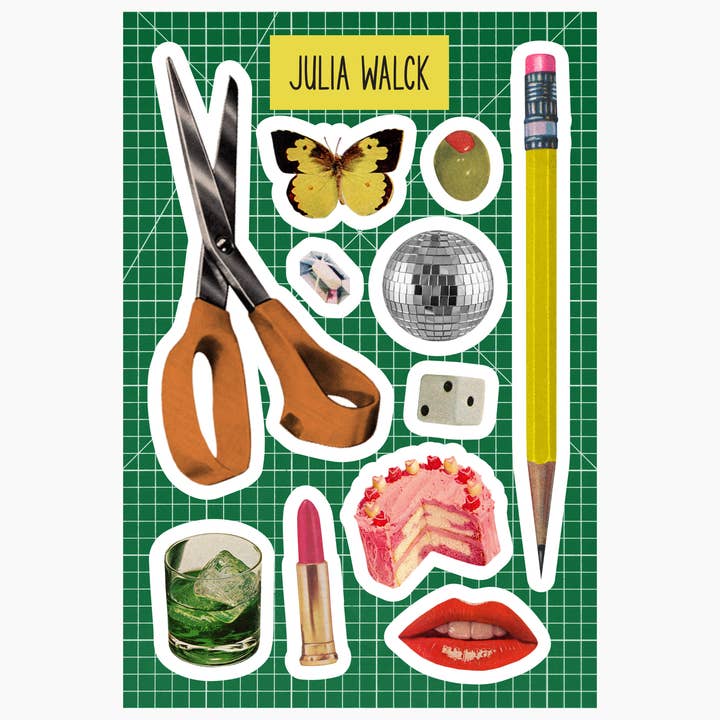 Julia Walck - Wholesale Sticker - Vintage Cutouts Sticker Sheet