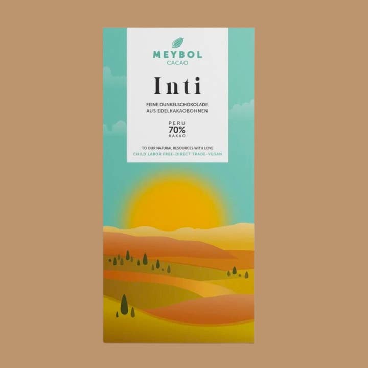 Meybol Cacao - Inti 70% for wholesale by Hello Chocolate