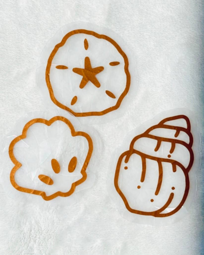 Prismatic Kitty - Wholesale Suncatcher - Set of 3 Mini Seashell Suncatchers | Nautical Decor8