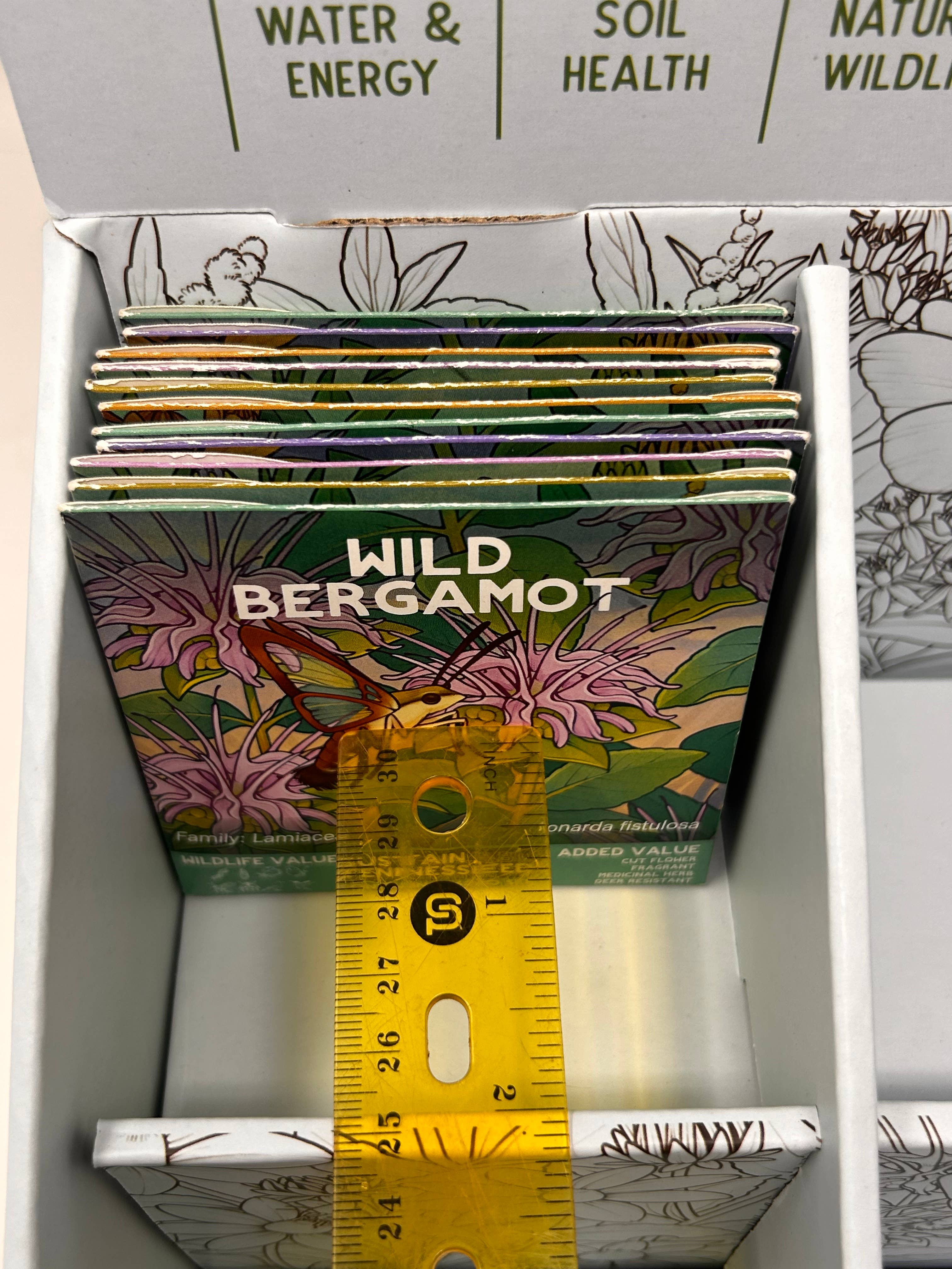 Plant for a Change – wholesale Skyltningsförpackning – Plant for a Change SustainAble TennesSeeds Naturliga nyckelväxtfrön för vilda djur - Utställningsställ3