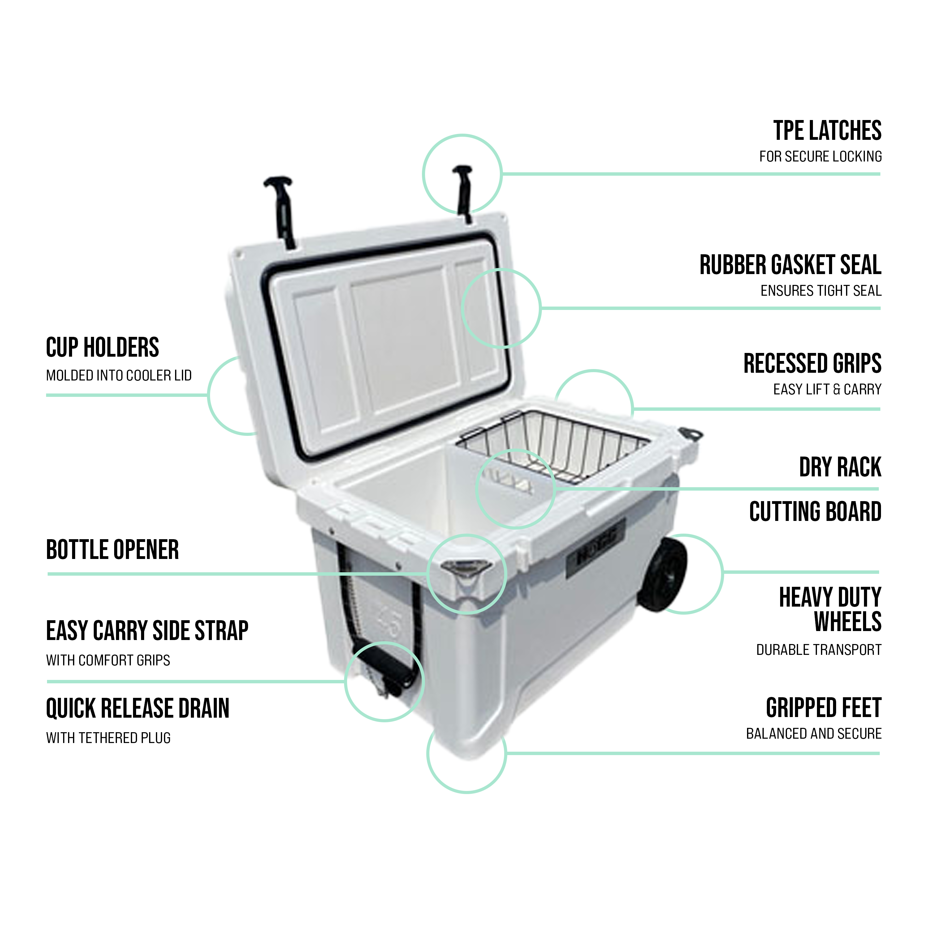 Hogg Outfitters - Wholesale Cooler/Cooler Bag - 45QT COOLER1