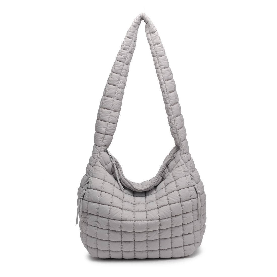 Urban Expressions - Vente Sac porté épaule – femme - Sac hobo matelassé en nylon Leda27