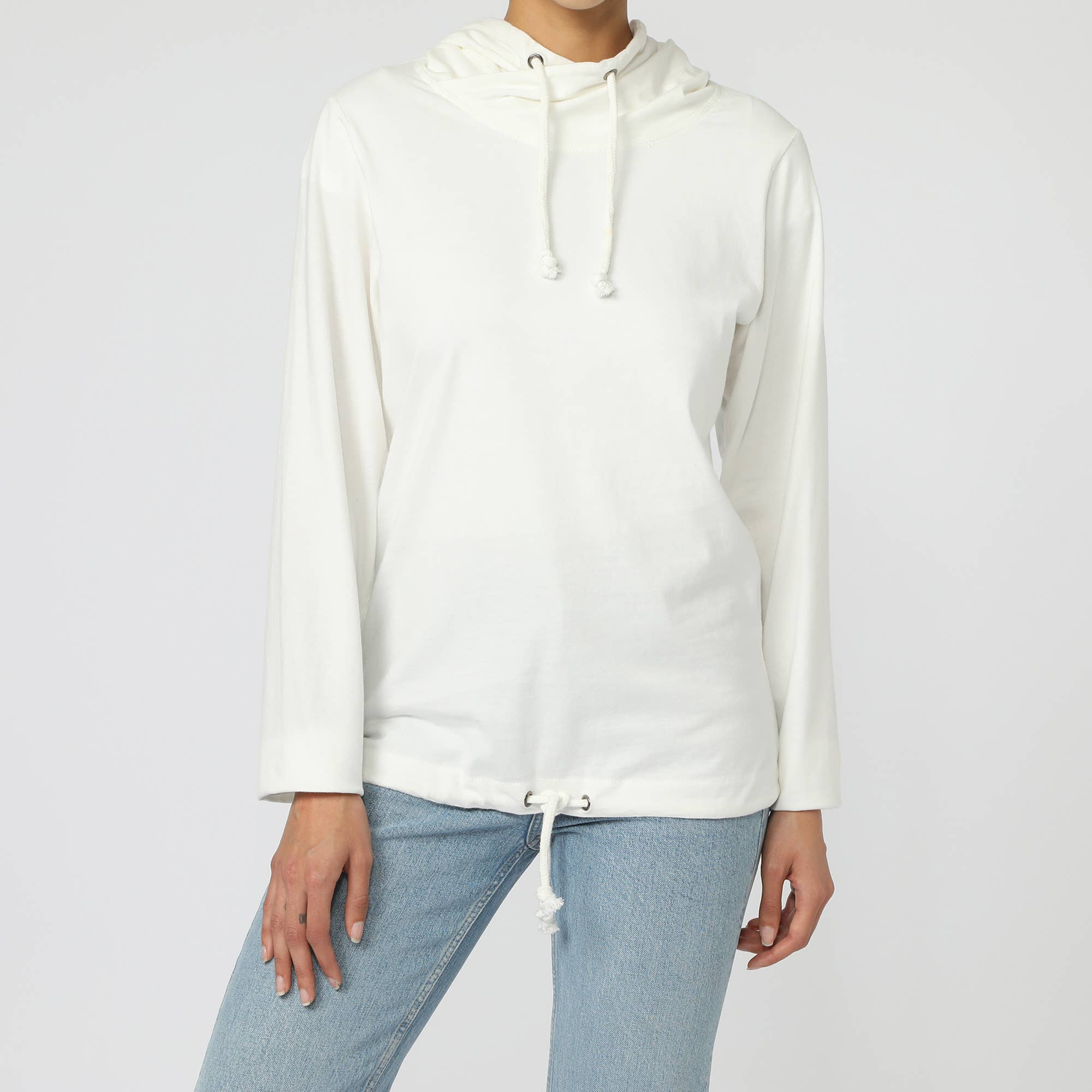 BanBat – Großhandel Hoodie – Damen – T-Shirt mit Kaminkragen REF: 686400