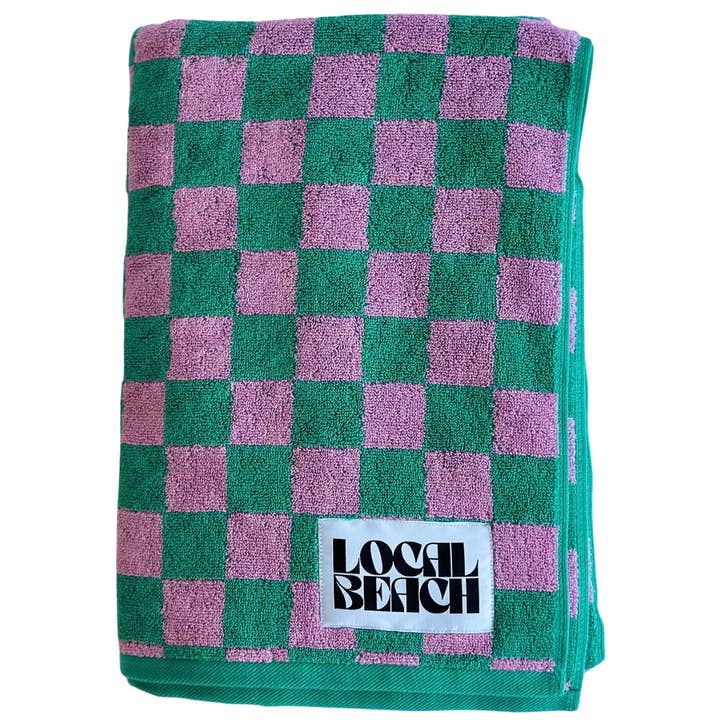 Local Beach - Wholesale Beach towel - Checker Beach & Bath Towel2