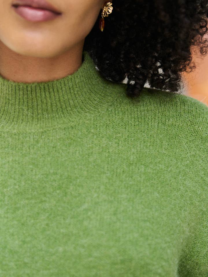 Nathael Paris - Wholesale Knit Sweater - Women's - Slightly oversized alpaca and wool sweater2