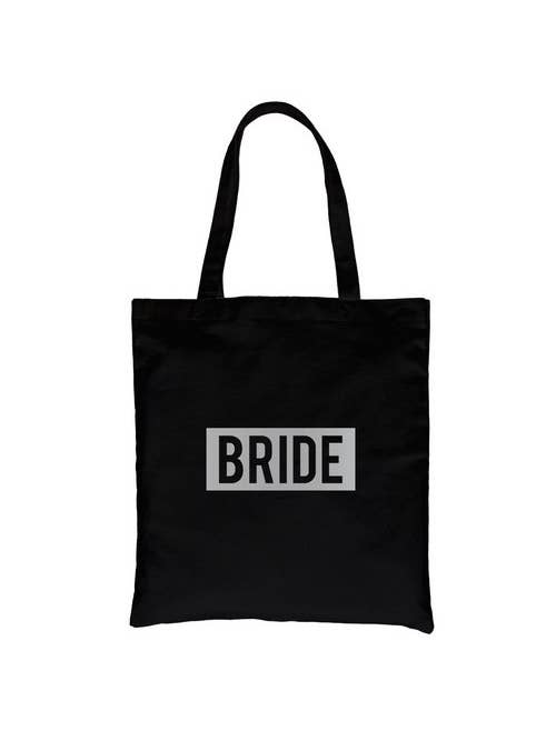 Bride Boxed Silver Vinyl Canvas Bag for wholesale by 365 In Love