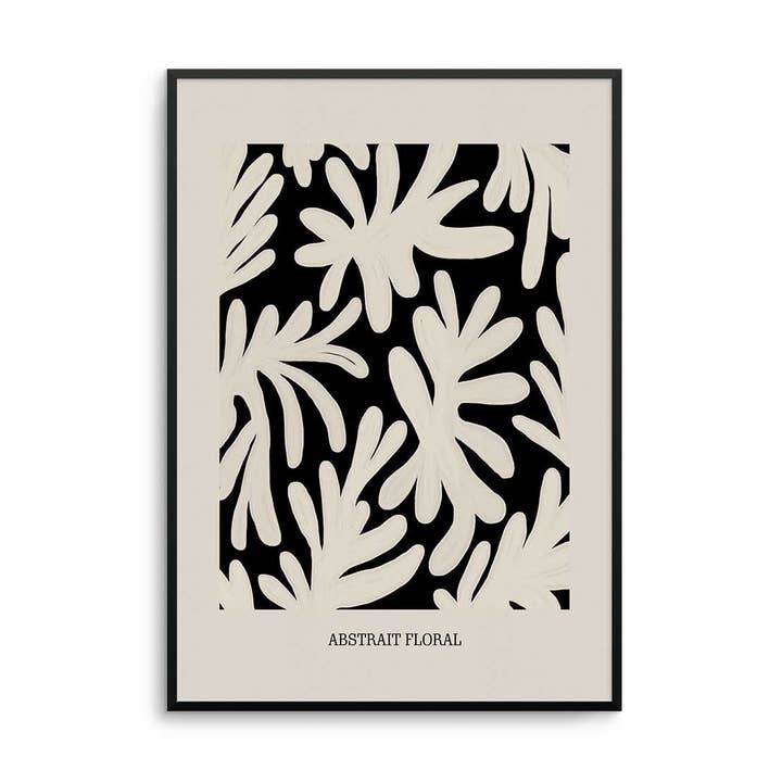 Blommigt abstrakt tryck för wholesale av D'LUXE PRINTS