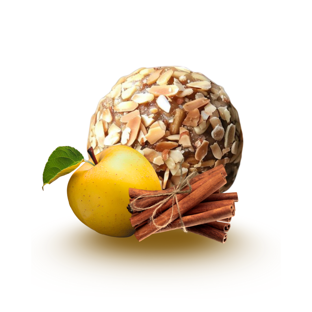 NÜTTREE – wholesale Snack bar – ORGANIC ENERGY BALLS - DELIGHT | APPLE & CINNAMON1
