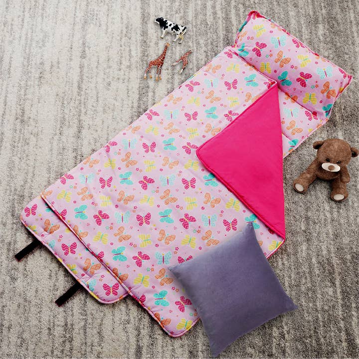 Wildkin - Wholesale Nap Mat - Kids & Baby - Butterfly Garden Original Nap Mat1