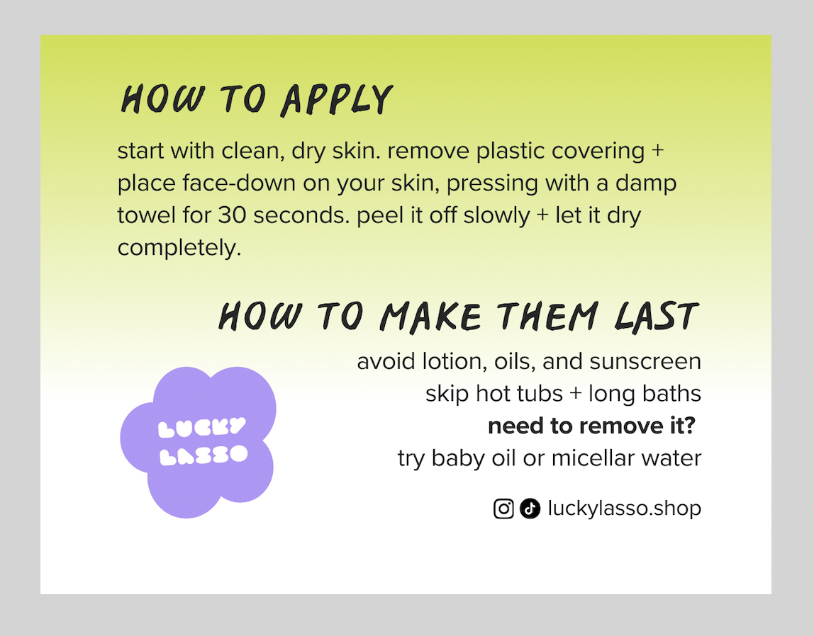 Lucky Lasso - Wholesale Temporary Tattoo - Eagles temporary tattoos4