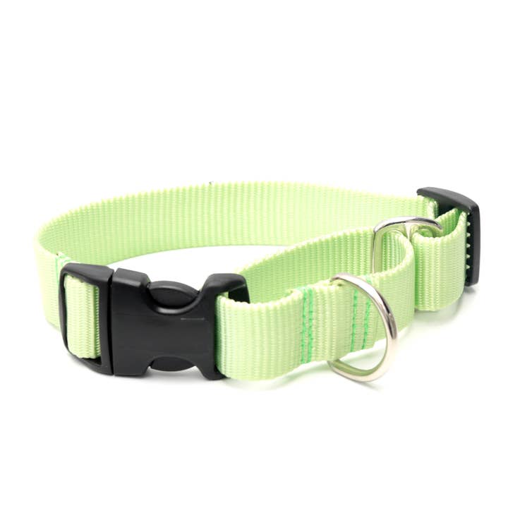 Mimi Green - Wholesale Pet collar – Dog - Nylon Martingale Loop Dog Collars Quick Release Buckle20